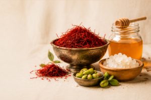 زعفران، عسل و نبات طبیعی ایرانی با کیفیت صادراتی